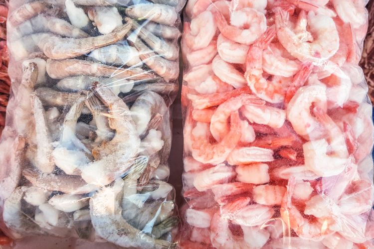 Camarones de Walmart