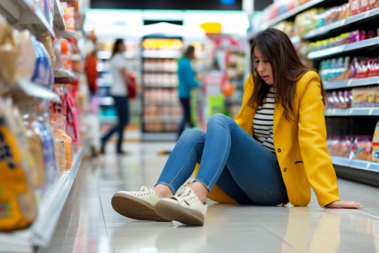 Caídas en supermercados