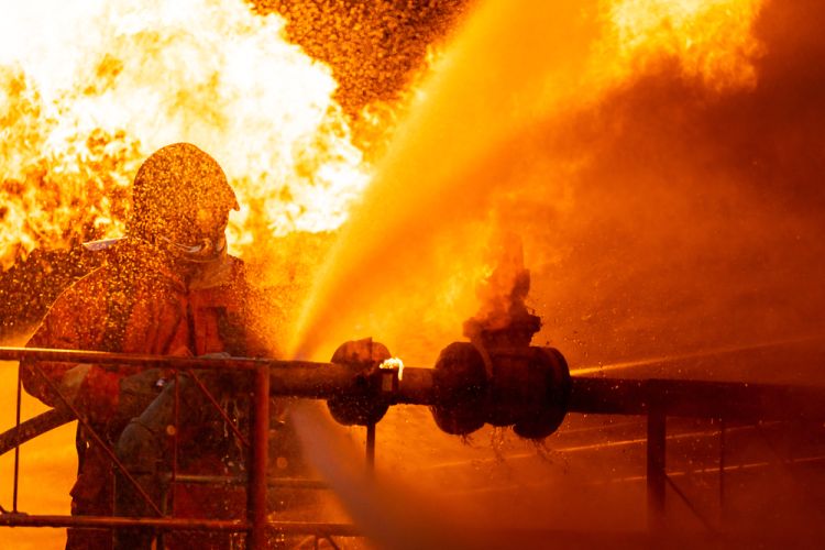 explosiones en plataformas petroleras