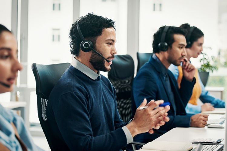 Agentes de call center