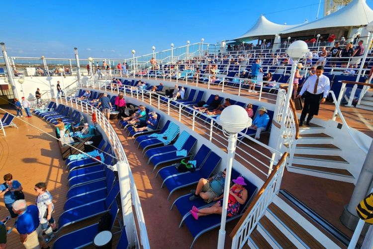 lesión durante un crucero